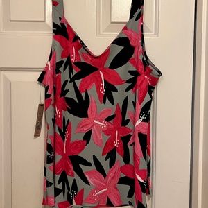 Nic & Zoe multicolor top